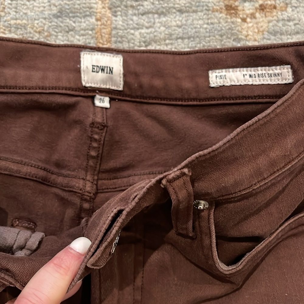 Edwin Pixie Mid Rise Jeans - Picture 3 of 3